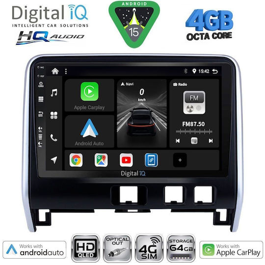 Digital IQ Ηχοσύστημα Αυτοκινήτου για Nissan Serena 2016-2022 (Bluetooth/USB/WiFi/GPS/Apple-Carplay/Android-Auto) με Οθόνη Αφής 10"