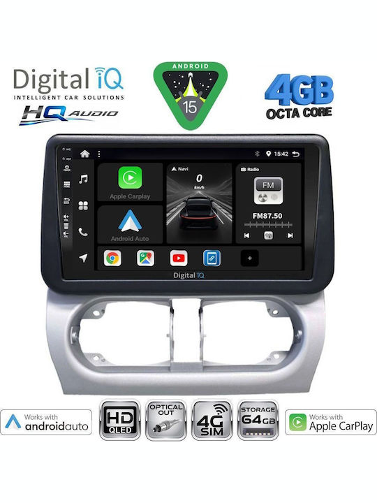 Digital IQ Car Audio System for Opel Corsa Tigra 2000-2006 with Touch Screen 9 inches Digital IQ BXK 19500 CPAA