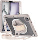 Avizar Reinforced Case Ipad Air 13" 2025 Shoulder Strap Video Stand Beige