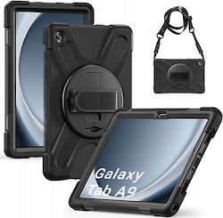 Калъф Armor С Дръжка И Каишка Samsung Galaxy Tab A9 8.7 Тъмносин