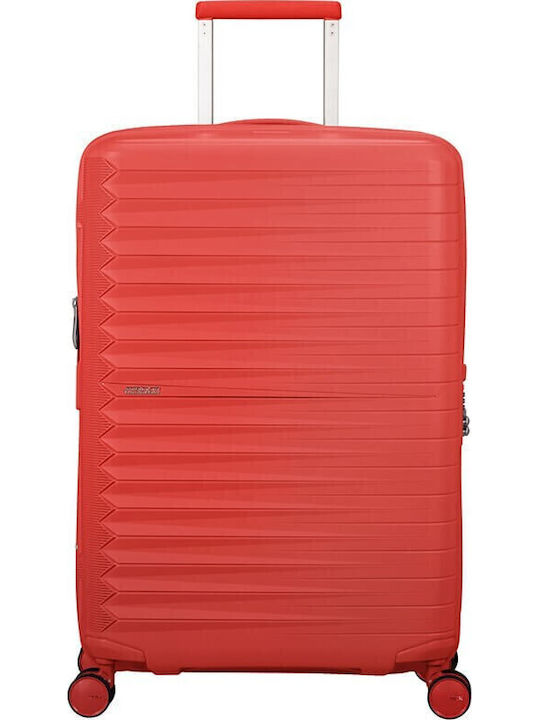 American Tourister Fastforward Μεσαία Βαλίτσα Ταξιδίου Sunset Coral Ύψους 68εκ.