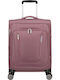 American Tourister Wanderlite Βαλίτσα Ταξιδίου Καμπίνας Galactic Mauve Ύψους 55εκ.