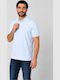 Polo Short Sleeve Light Blue Blouse