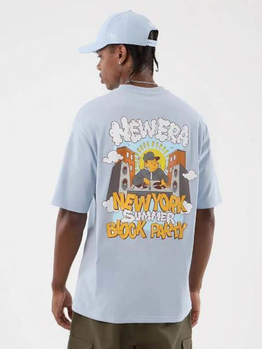 New Era T-shirt Pastel Blue
