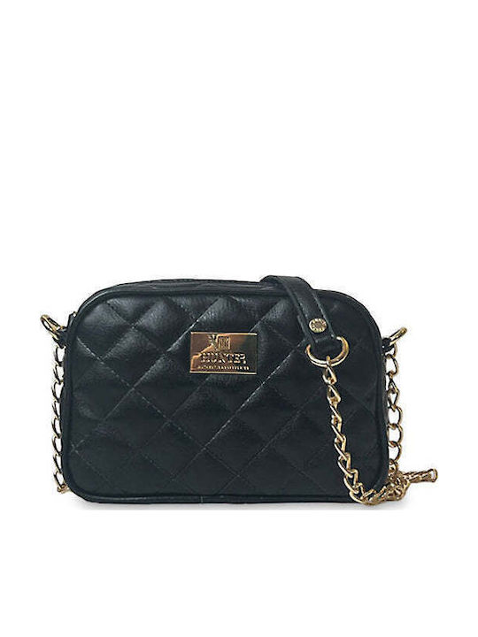 Γυναικεία Τσάντα Oval Quilted Μαύρο
