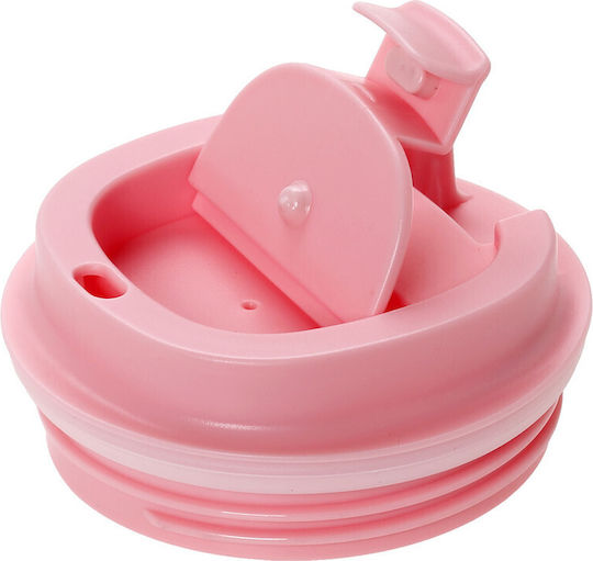 Ecolife Καπάκι Coffee Thermos 370ml Rose Pink 33-bo-4043