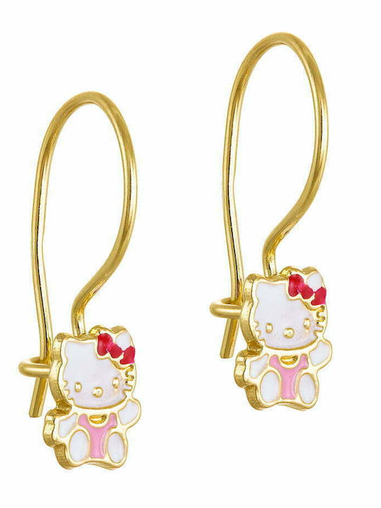 Ioannis Kosmima Kids Earrings Pendants Made of 9K Gold