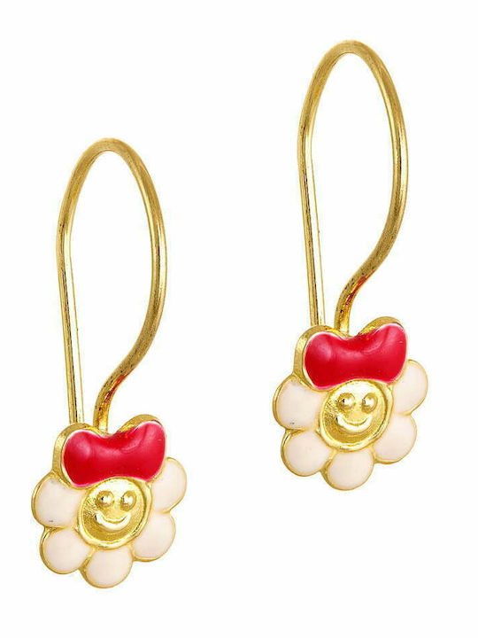 Ioannis Kosmima Kids Earrings Pendants Made of 9K Gold