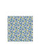 Oxygen Διακοσμητική Μαξιλαροθήκη Blue Grass Μπλε 45x45εκ.