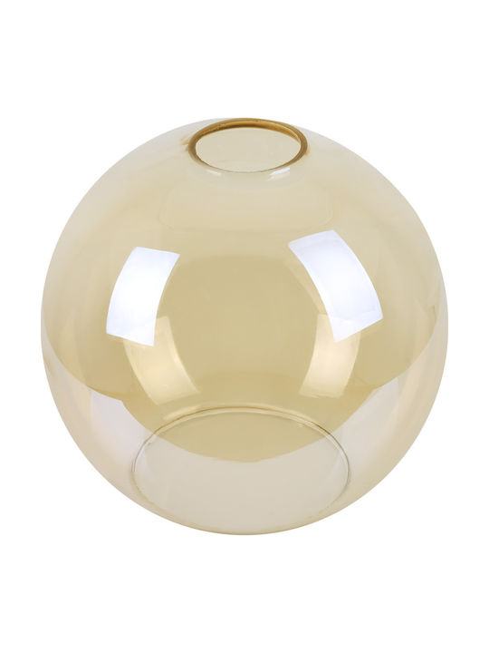 Haga Honey Glass Shade Large Ball 17.5cm