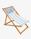Flamingueo Beach Chair Blue 59x86.5x83cm