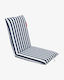 Flamingueo Beach Chair Blue Waterproof 103x45x7cm