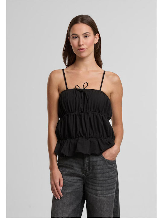 Urban Classics Women's Lingerie Top Black