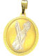 Charm with Stones with Stones from Gold 14K