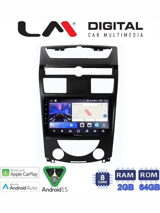 LM Digital Car Audio System for SsangYong Rexton 2006>2017 Bluetooth USB Wi-Fi GPS Apple CarPlay Android Auto