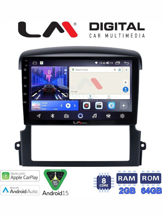 LM Digital Car Audio System for Kia Sorento 2006 2009 Bluetooth USB Wi-Fi GPS Apple CarPlay Android Auto