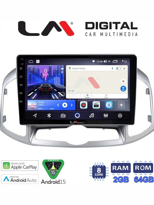 LM Digital Car Audio System for Chevrolet Captiva 2006 2018 Bluetooth USB Wi-Fi GPS Apple CarPlay Android Auto