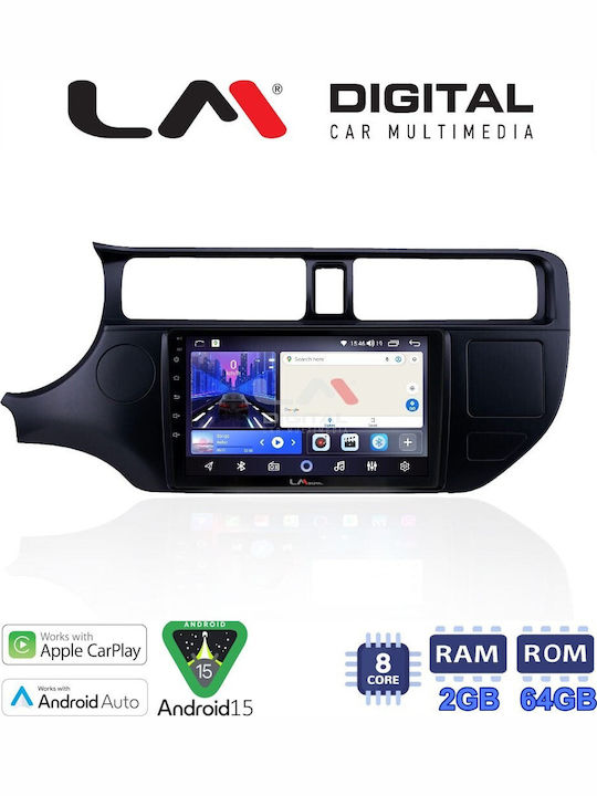 LM Digital Car Audio System for Kia Rio 2015 Bluetooth USB Wi-Fi GPS Apple CarPlay Android Auto