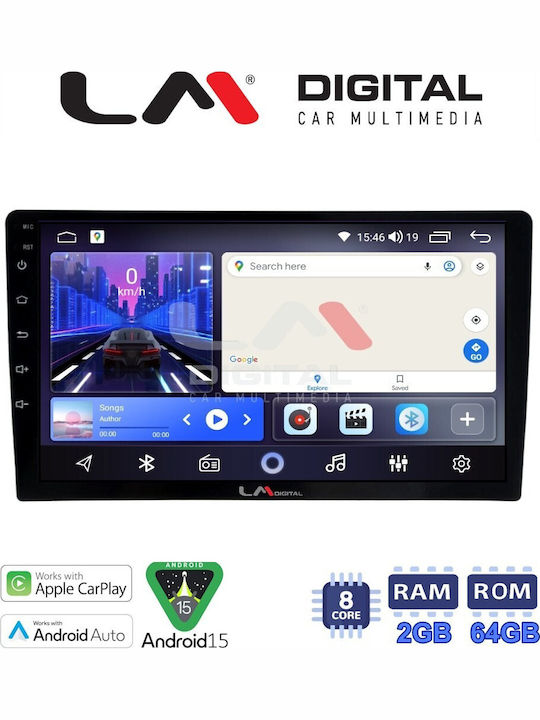 LM Digital Car Audio System for Ford Transit Custom Tourneo Tourneo Custom 2013 2019 Bluetooth USB Wi-Fi GPS Apple CarPlay Android Auto
