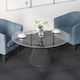 vidaXL Set Plastic Floor with 36 Gray Tiles