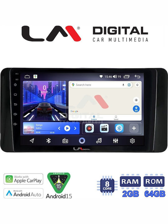 LM Digital Car Audio System for Skoda Kamiq 2019 Bluetooth USB Wi-Fi GPS Apple CarPlay Android Auto