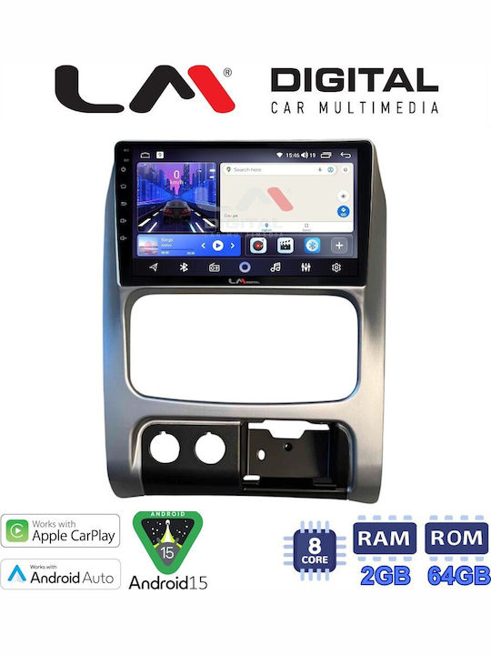 LM Digital Car Audio System for Jeep Cherokee / Liberty 2002-2007 Bluetooth USB Wi-Fi GPS Apple CarPlay Android Auto