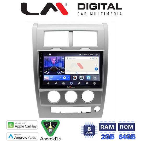 LM Digital Ηχοσύστημα Αυτοκινήτου για Jeep Cherokee / Liberty 2008 2014 (Bluetooth/USB/WiFi/GPS/Apple-Carplay/Android-Auto)