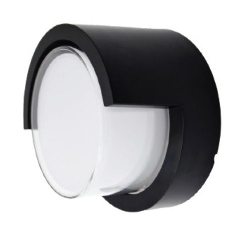 Inlight Επιτοίχιο Εξωτερικό Φωτιστικό LED 12W με Ρυθμιζόμενο Λευκό Φως 17x17x10.2εκ.