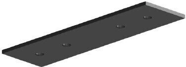 Inlight Schienensystem-Verbinder Magnetische Riegel 220V Schwarze Farbe Tcμ2007 Tcm2007