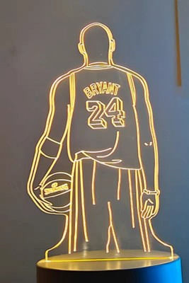 Dekoratives Tischlicht LED 3D-Illusion 3x3cm