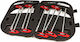 Set Chei Tubulare 6-14mm Mâner T 9 Bucăți