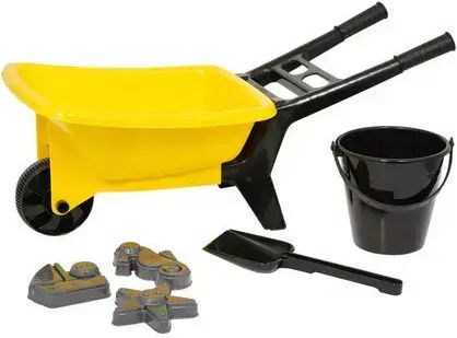 Radwagen 56 Cm Sand Zubehör Gelbes Kunststoff Set