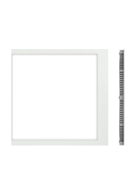 VK Lighting Vertieftes LED-Panels 24W mit Warm zu kühlem Weiß 10 Stück