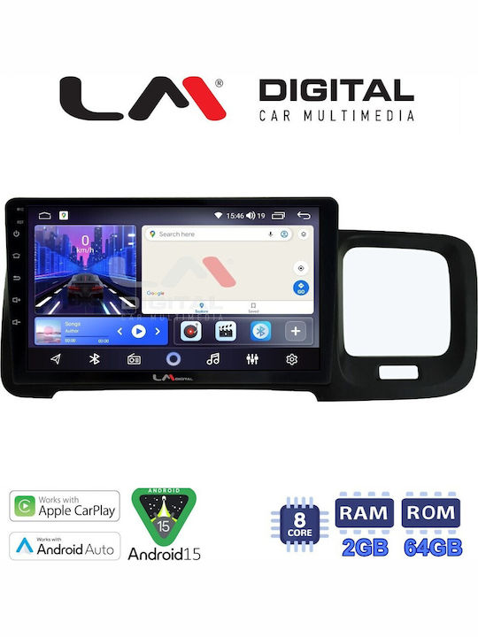 LM Digital Car Audio System for Volvo S60 2010 2018 Bluetooth USB Wi-Fi GPS Apple CarPlay Android Auto
