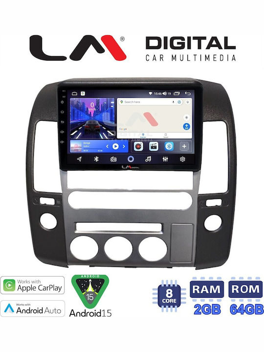 LM Digital Car Audio System for Nissan Navara NP300 2006 2016 Bluetooth USB Wi-Fi GPS Apple CarPlay Android Auto