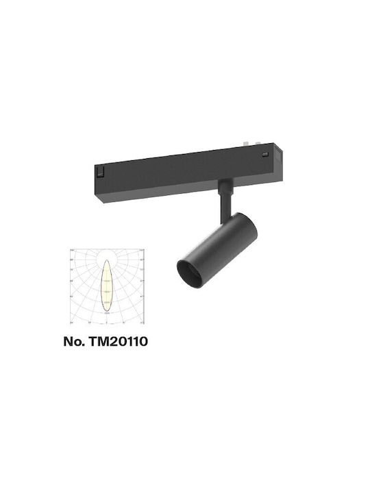Inlight LED Decken- und Wandleuchte in Schwarz Farbe