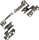 Laptop Hinges Bracket Set Hp Chromebook X360 14-da 14-da0000 14-da0000ng 14-da0002ng 6vr23ea 14-da0300 14-da0301ng 14-da0011dx 14-da0012dx Am2dr0007 Am2dr0006 Dc02003ji0 N84864-001 Left & Right No Brackets Code 1-hng0896