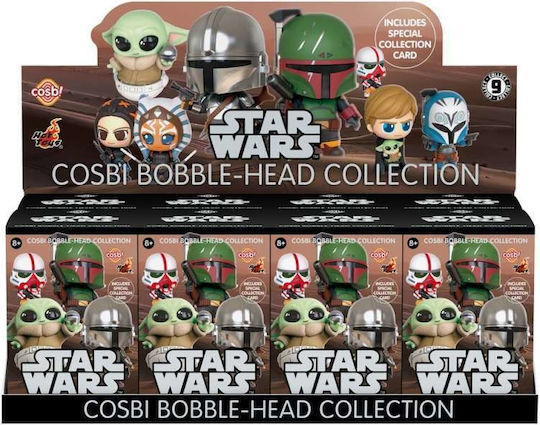 Star Wars Cosbi Μίνι Φιγούρες Series 1 Ύψος 8cm Blind Box Display Σετ 8 Τεμαχίων