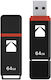 Kodak K102 64GB Stick USB 2.0 Negru