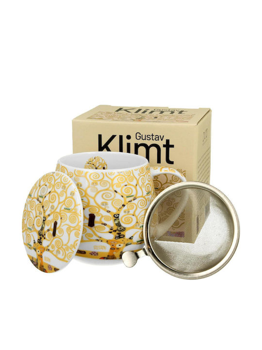 Klimt Чаша За Чай От Златист Порцелан