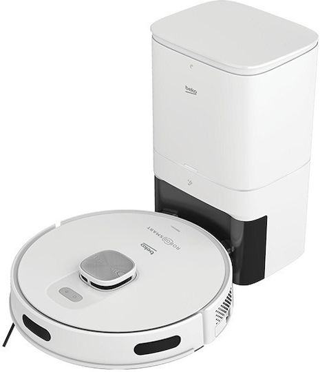 Beko Σκούπα Ρομπότ με Χαρτογράφηση Laser & Απορρόφηση 5000Pa Λευκή