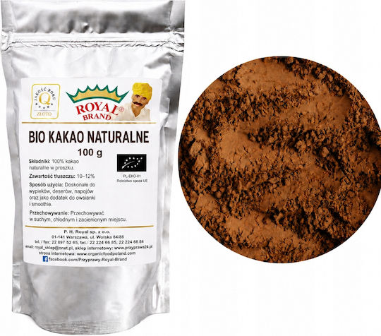 Royal Brand Cacao Bio Pulbere 100gr