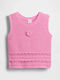 Kids Long-sleeved Sweater Pink Flamingo