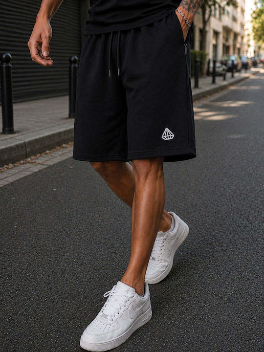 Tony Couper Men's Black Bermuda
