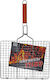 Metallische Grillroste 62x40cm
