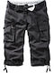 Herren Cargo Shorts Schwarz 07-5601-03 Black