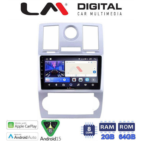 LM Digital Ηχοσύστημα Αυτοκινήτου Chrysler 300C 2005 2010 (Bluetooth/USB/WiFi/GPS/Apple-Carplay/Android-Auto)