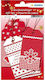Herma Weihnachtliche Geschenkverpackung Weiß 8x4cm 6Stücke