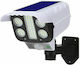 Gdsuper Waterproof Solar Floodlight Ip66 Motion Sensor Remote Control Cool White Light Camera Shape Gd-199