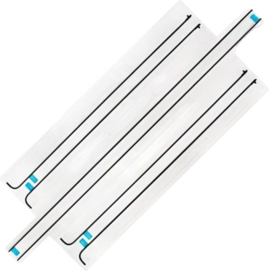 Adhesive Lcd Strips Macbook Air Pro 16" A2485 A2780 A2991 A3403 A3186 Double-sided Tape 2pcs Κωδ.1-apl0234